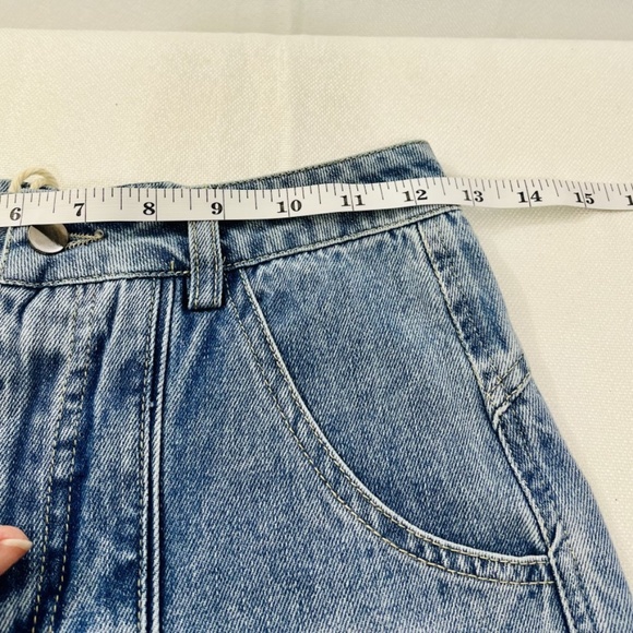 NWT Elfric Eden Loose Baggy Wide Leg Jeans Size 25 - Picture 7 of 10